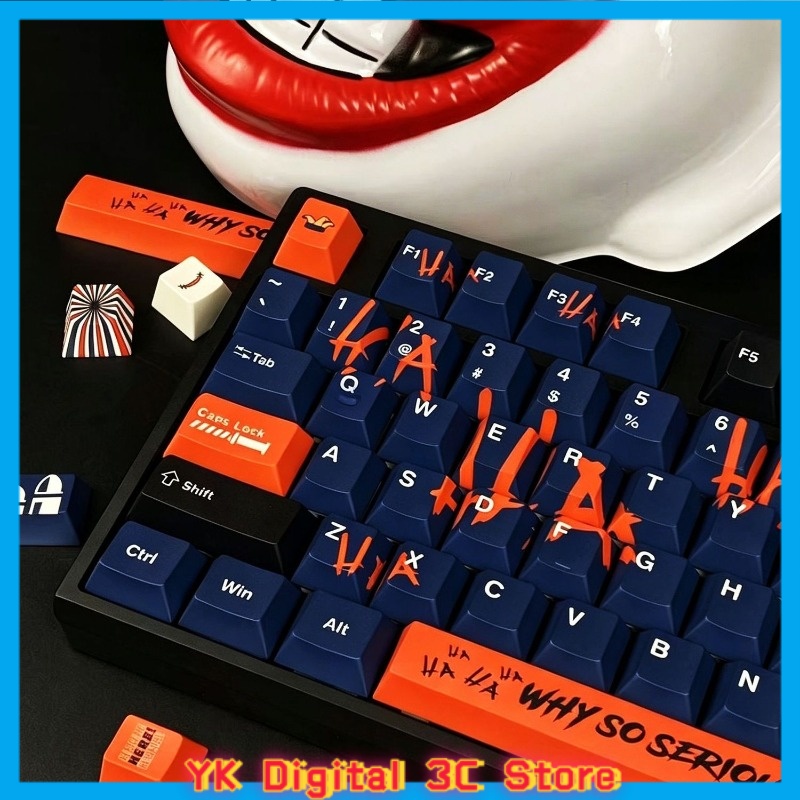 Joker Gaming Accessories - NEW Clown JOKER Theme Anime Keycap