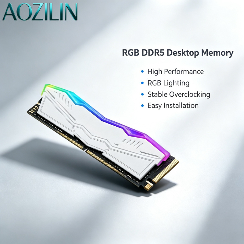 Gaming Hardware And Accessories - AOZILIN DDR5 RGB Gaming Desktop Memory
