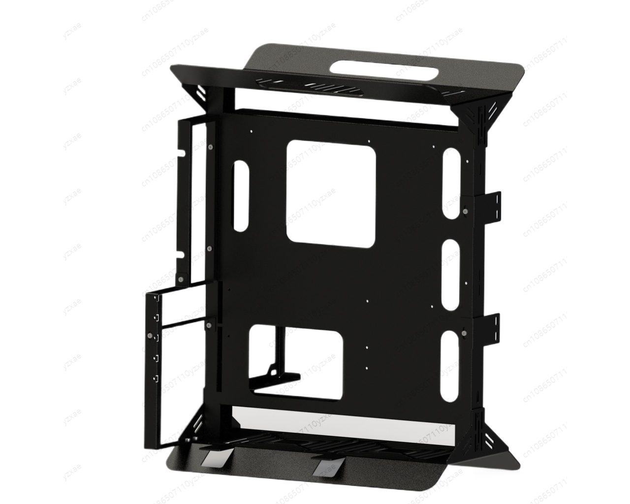 Vertical Gpu Bracket - Open Frame Computer Case, Supports ATX/MATX/ITX