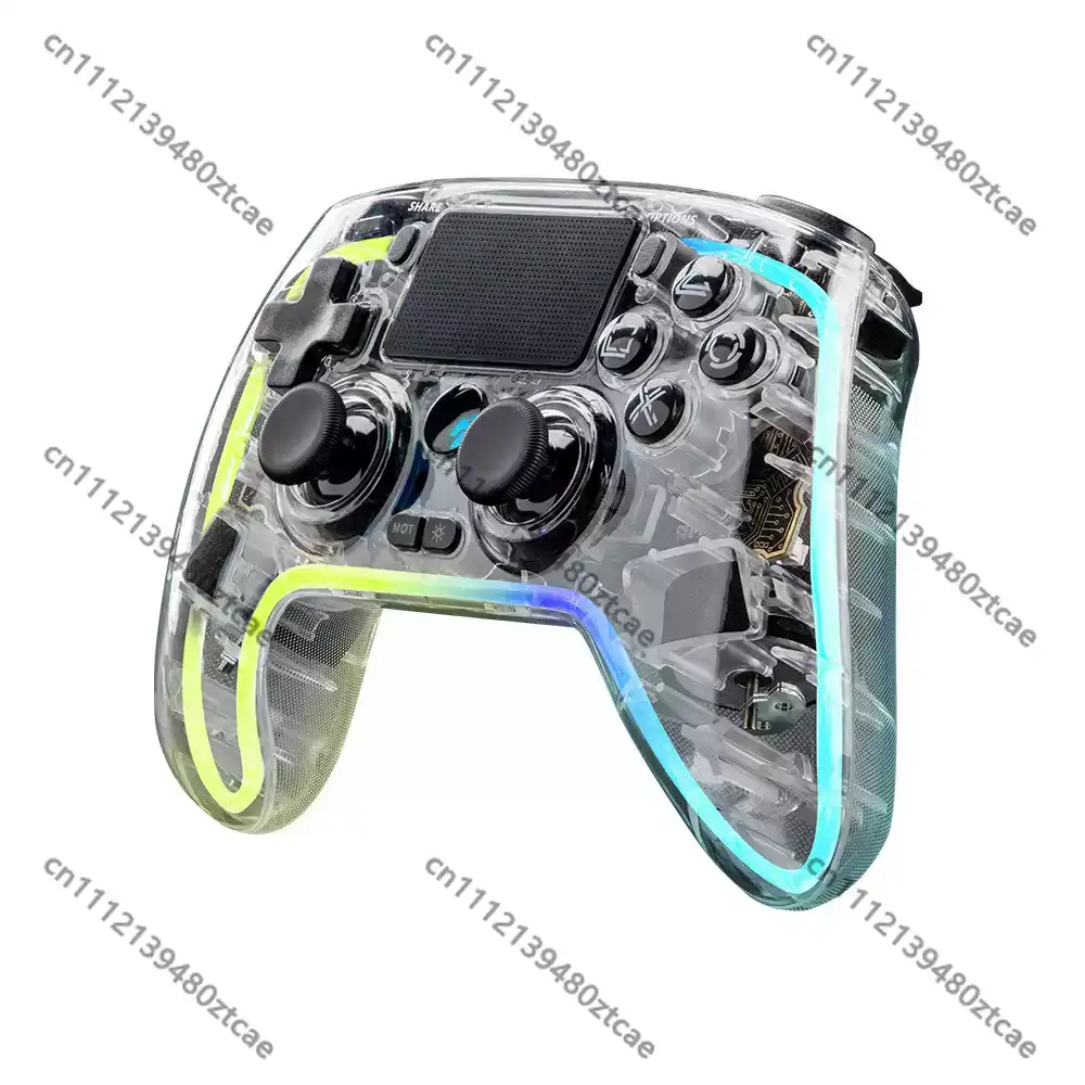 Transparent Wireless Game Cont - Gaming Hardware And Accessories 评论和价格