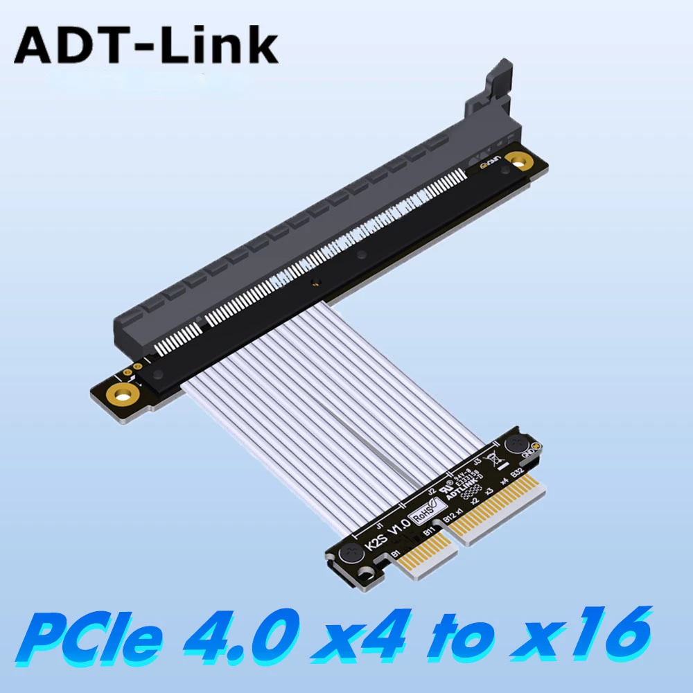 PCI-E 4.0 X4 to X16 Riser Jump - Vertical Gpu Bracket 评论和价格