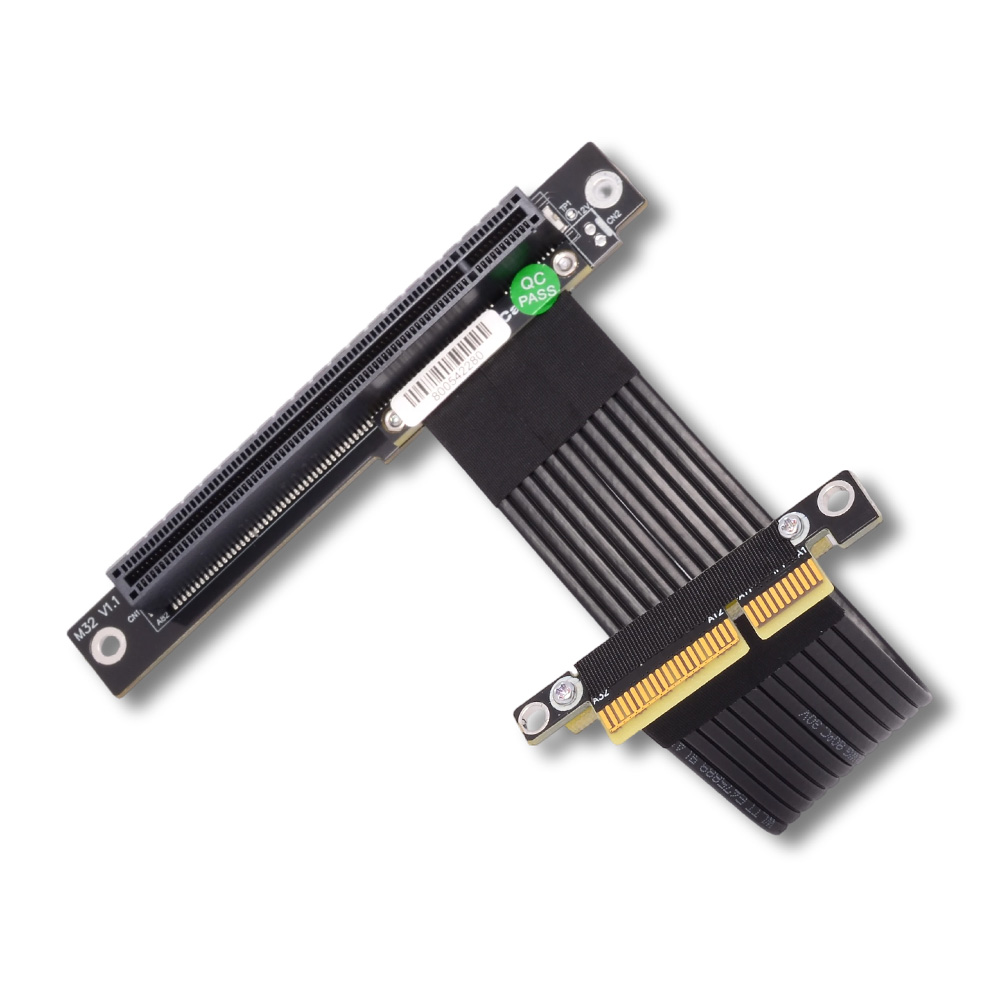 PCI-E 4.0 X4 to X16 Riser Jump - Vertical Gpu Bracket 评论和价格