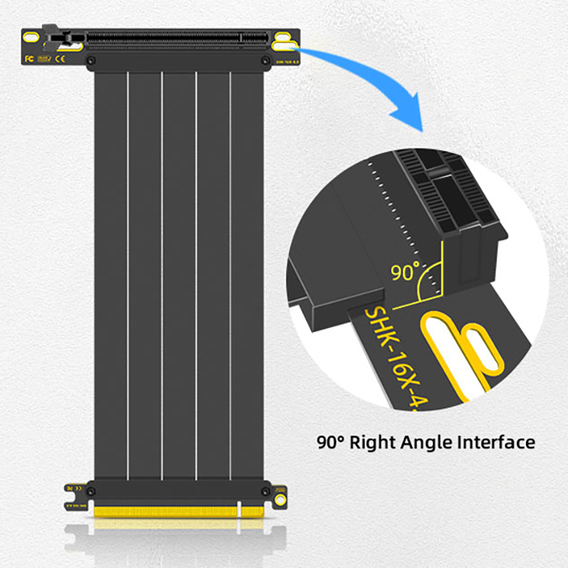 TEUCER PCI-E 4.0 X16 Riser Cab - Vertical Gpu Bracket 评论和价格
