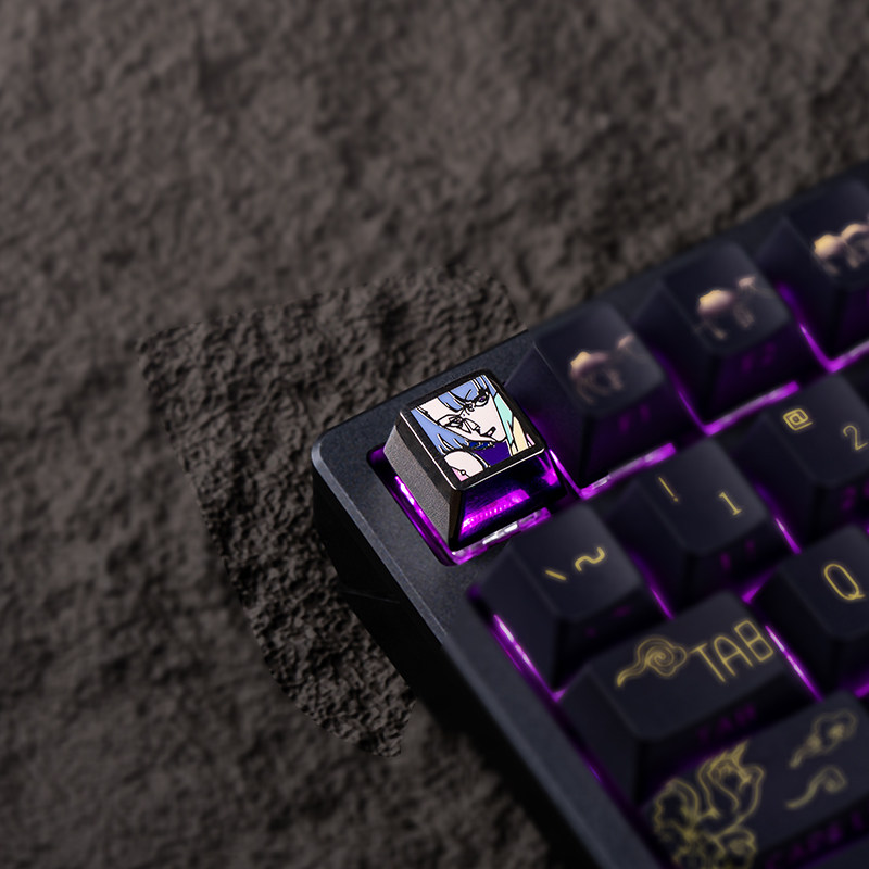 Anime Keycaps Cyberpunk 2077 T - Gaming Accessories Keyboards 评论和价格