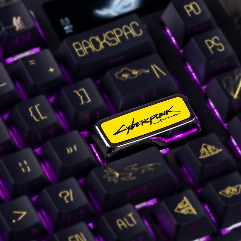 Anime Keycaps Cyberpunk 2077 T - Gaming Accessories Keyboards 评论和价格