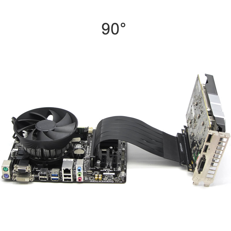 PCIe Riser Cable Graphics Card - Vertical Gpu Bracket 评论和价格