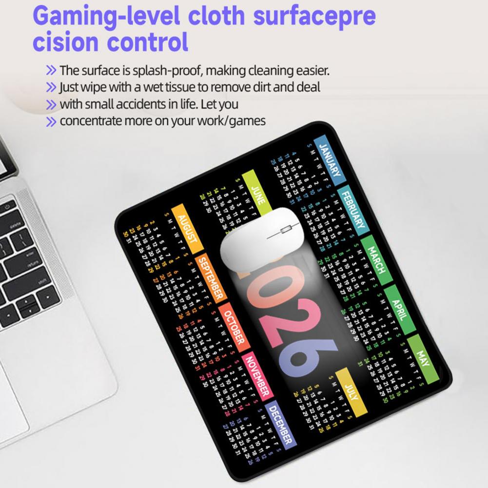 2026 Calendar Mouse Pad Waterp - Gaming Accessories For Laptop 评论和价格