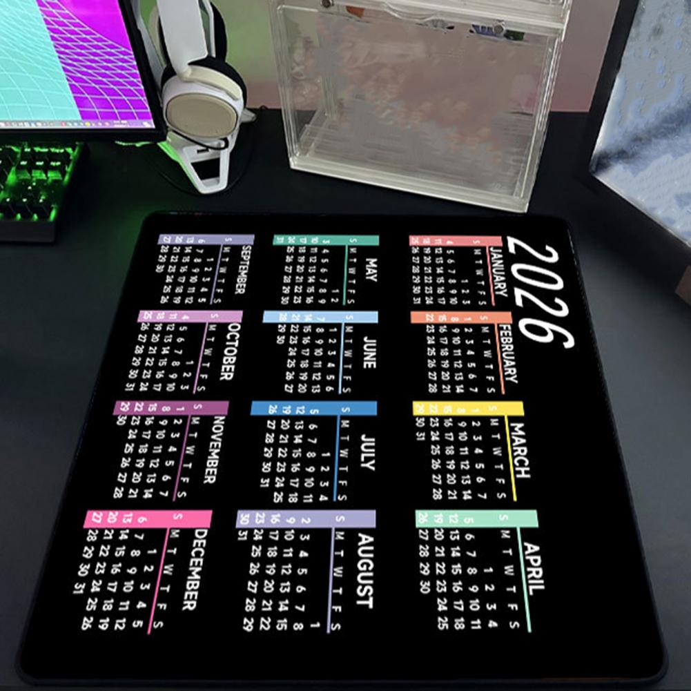2026 Calendar Mouse Pad Waterp - Gaming Accessories For Laptop 评论和价格