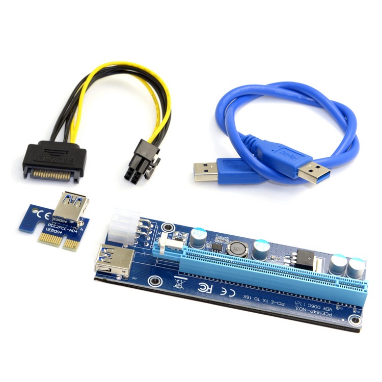 PCIe Express Riser Card 1x to  - Vertical Gpu Bracket 评论和价格