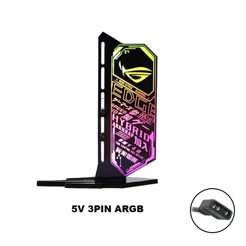 Customized ARGB VGA Holder,MOD - Vertical Gpu Bracket 评论和价格