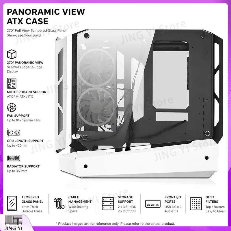 mATX Gaming PC Case Desktop Co - Gaming Hardware And Accessories 评论和价格