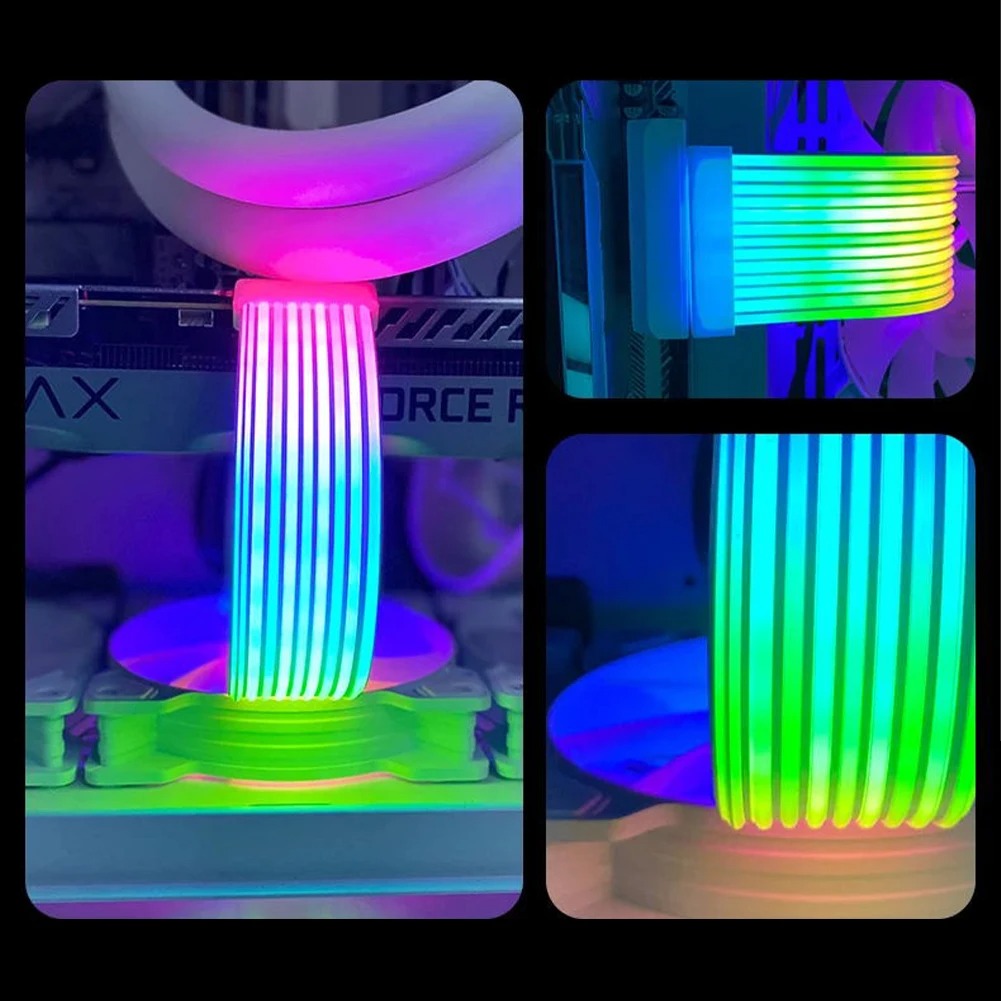 PC RGB Light Strip Suitable fo - Vertical Gpu Bracket 评论和价格