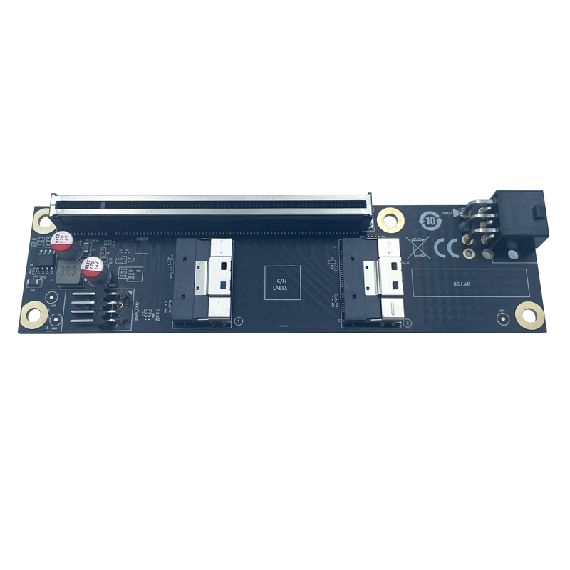 NEW 2 Port SlimSAS 8i x2 to PC - Vertical Gpu Bracket 评论和价格