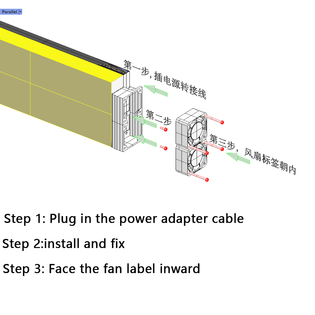 ADT-Link Universal GPU Cooler  - Vertical Gpu Bracket 评论和价格