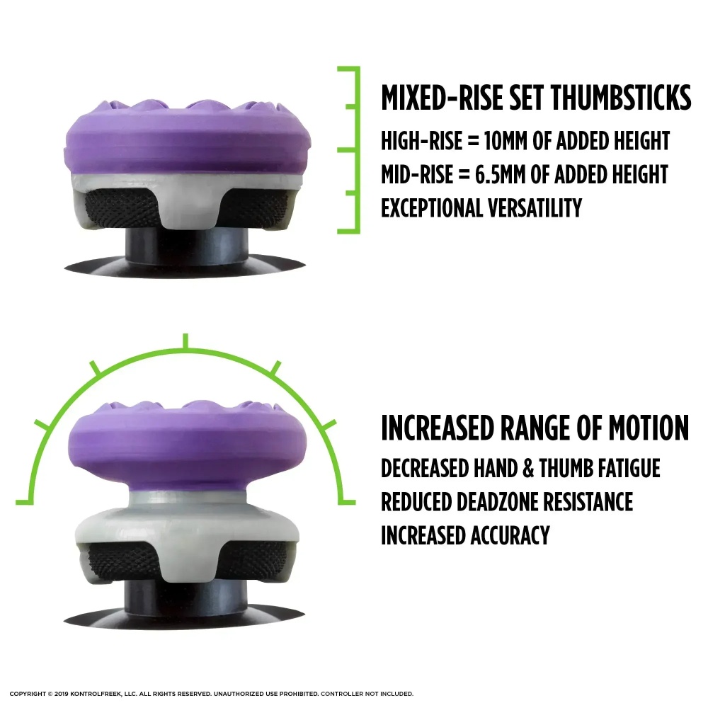 Silicone cap High-Rise Freeks  - Gaming Accessories Controller 评论和价格